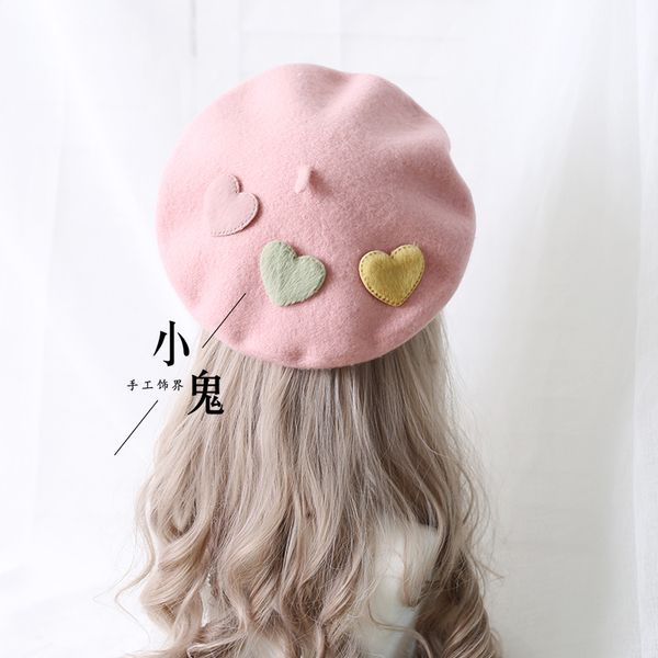 pink beret