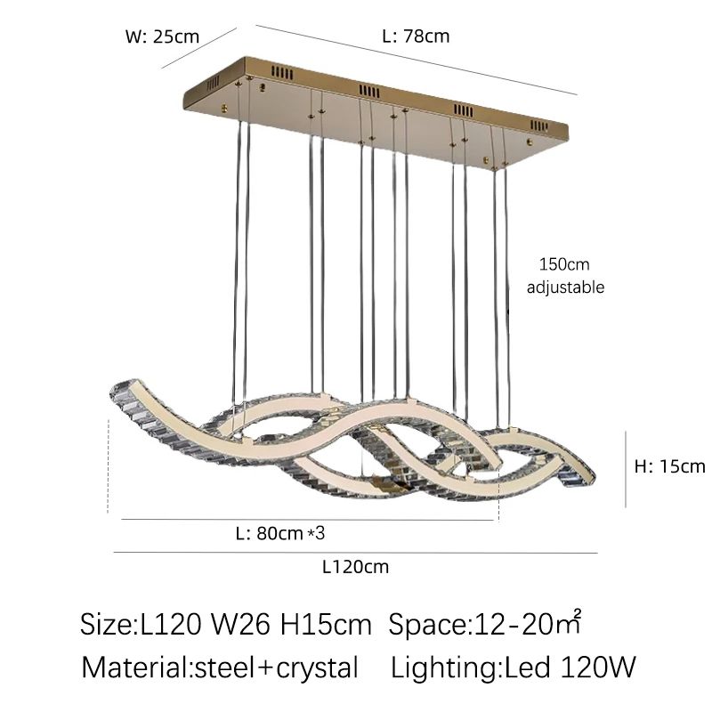 L120CM 3 Luz