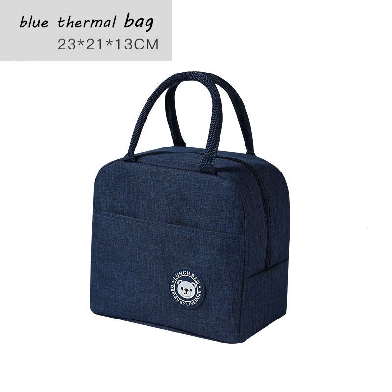 Blue Lunch Bag