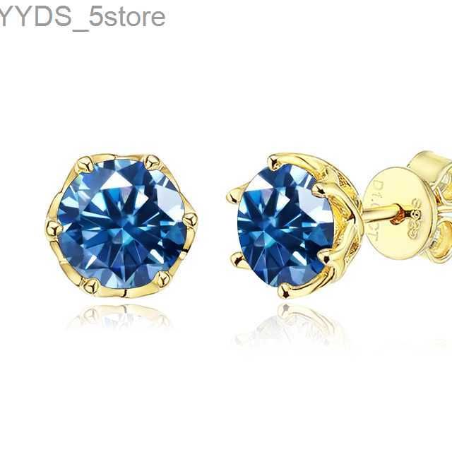 Royal Blue-1.0 CT x 2