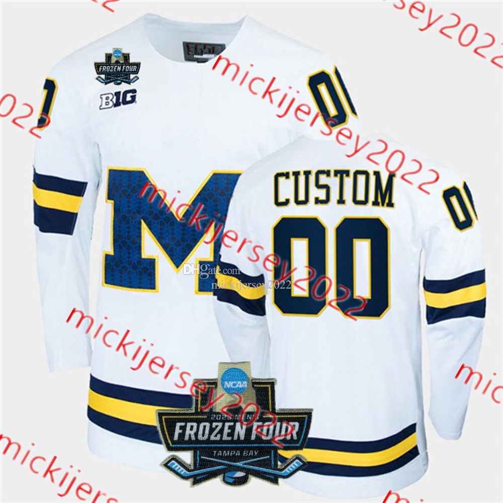 White / 2023 Frozen Four Patch