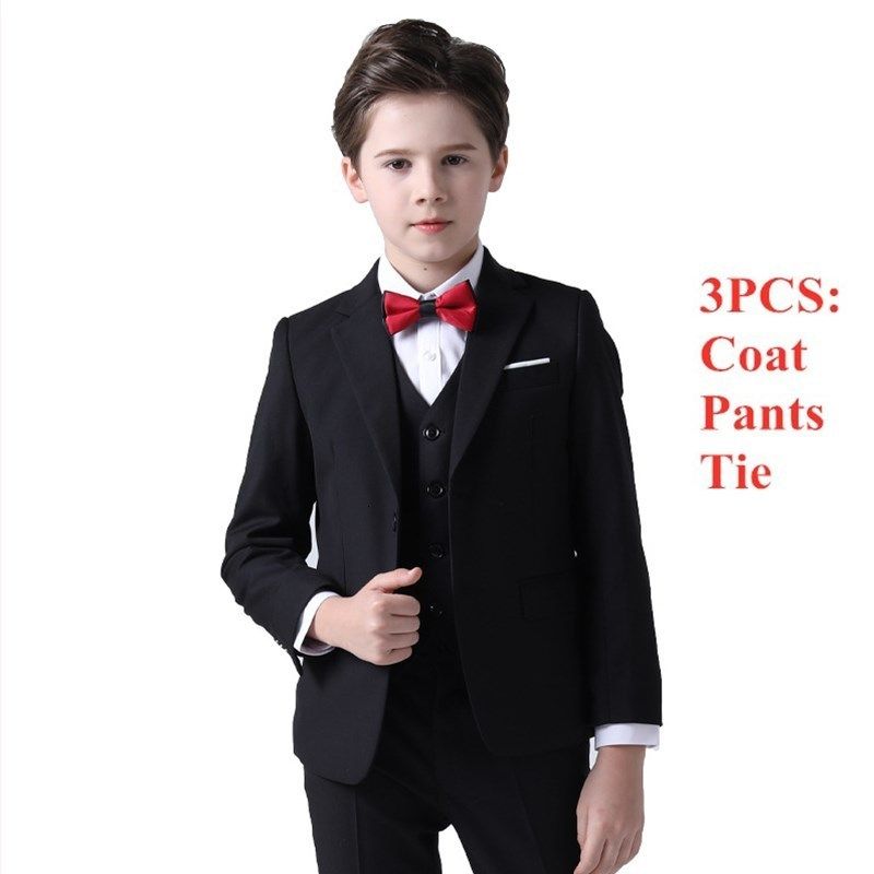 3pcs coat pants tie