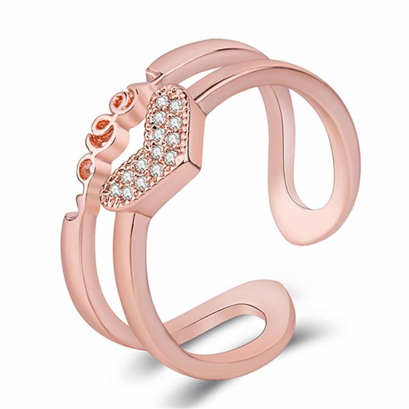 Bague en or rose