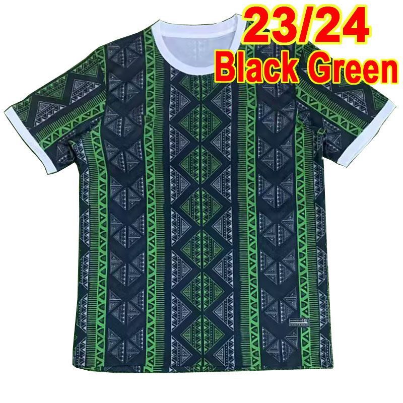 QM19713 23 24 Black Green No Patch
