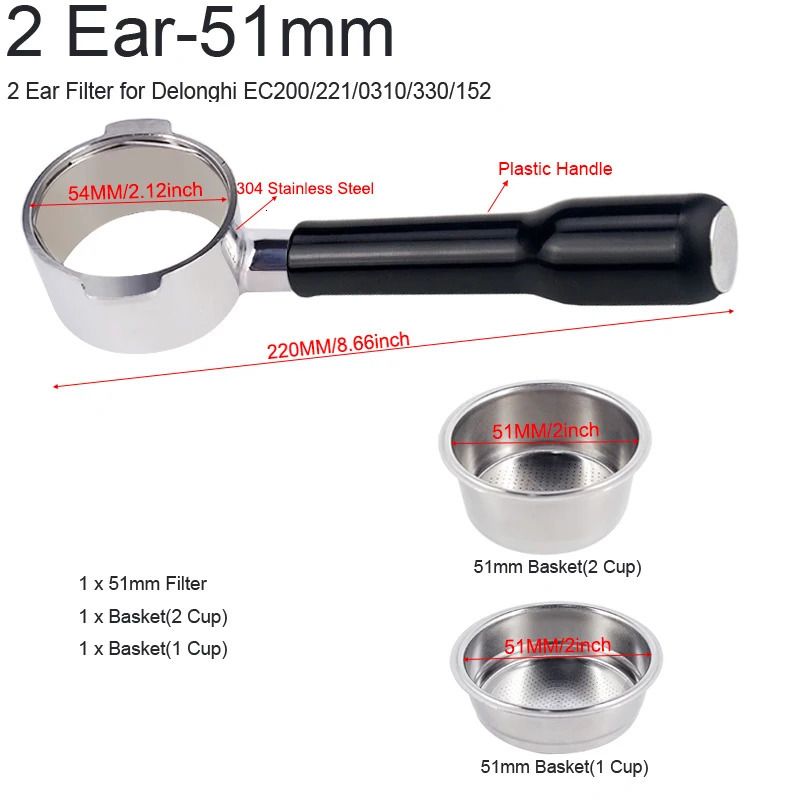 2ear 51mm Filtre P2