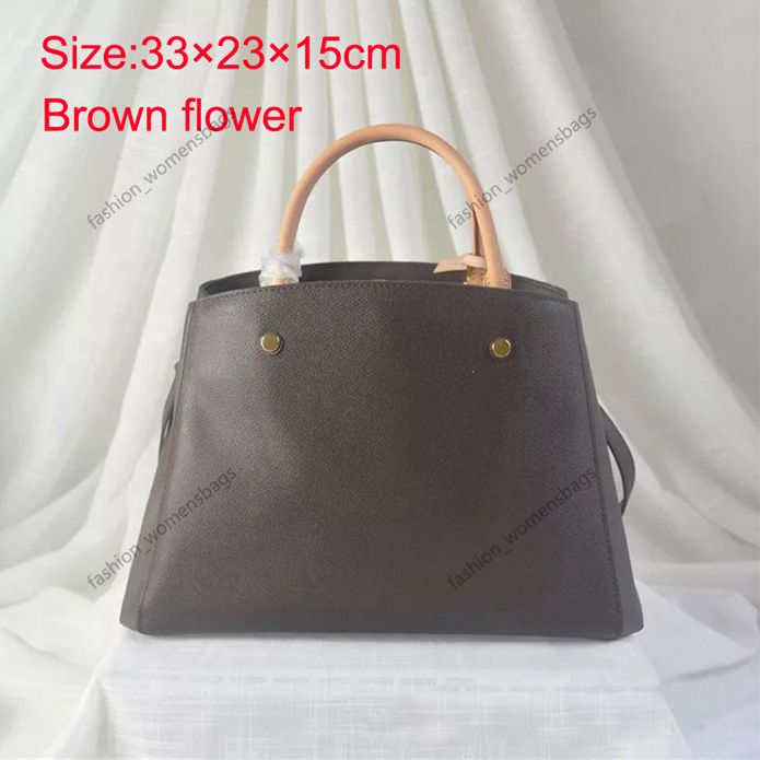 MontaigneMM 41056 brown flower 33CM