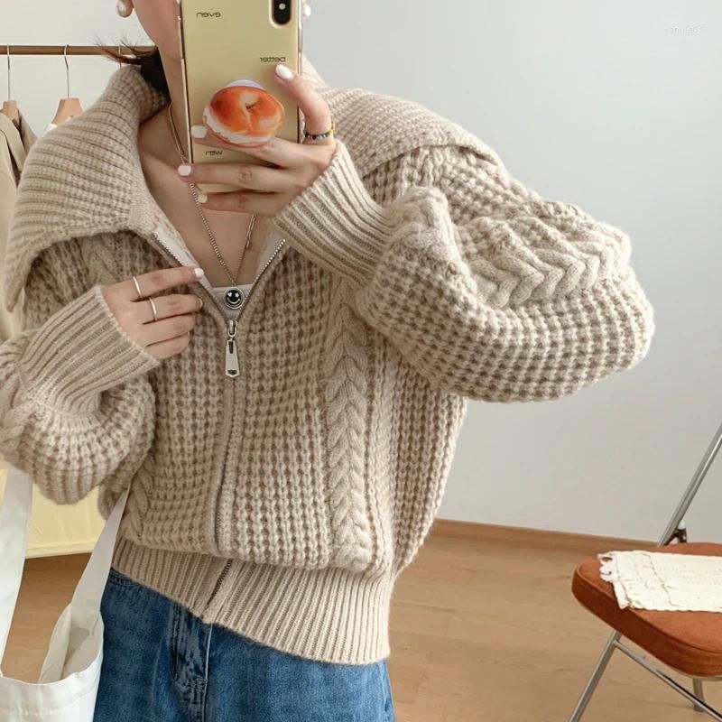 beige cardigan