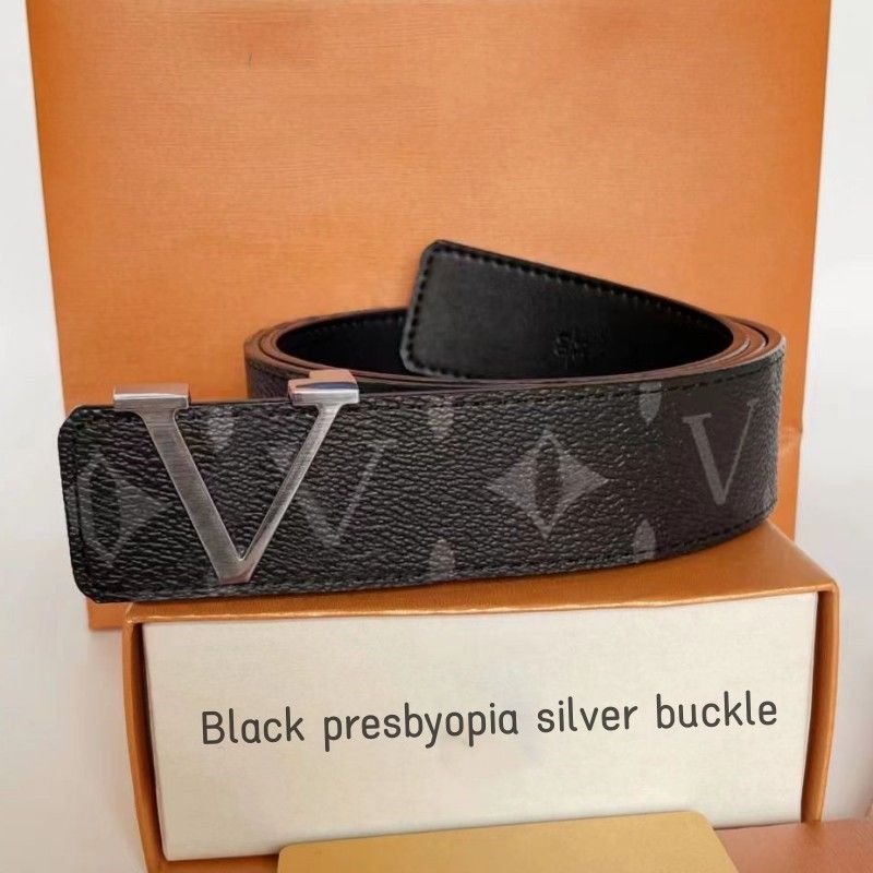 Black presbyopia silver buckle