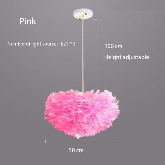 Розовый 50 см