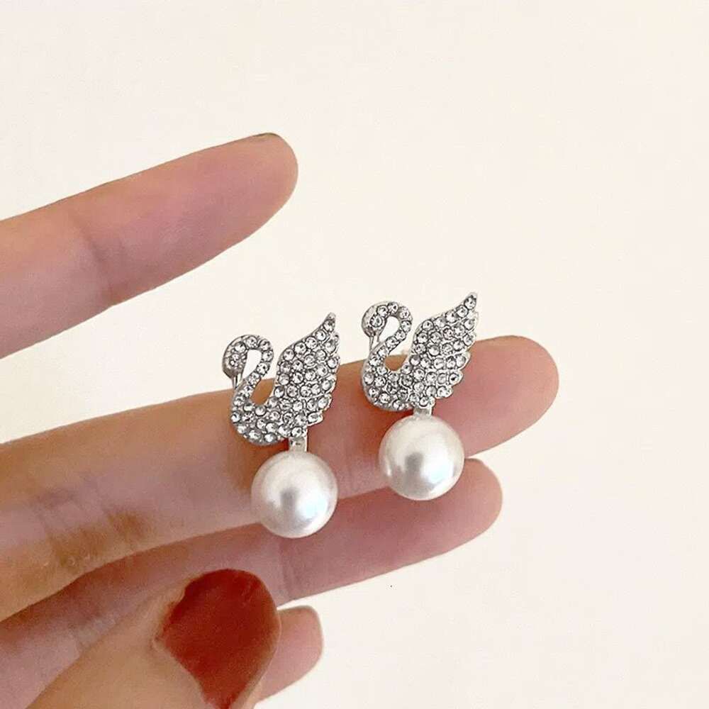 Swan Ear Studs