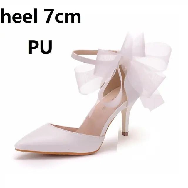 heel 7cm white