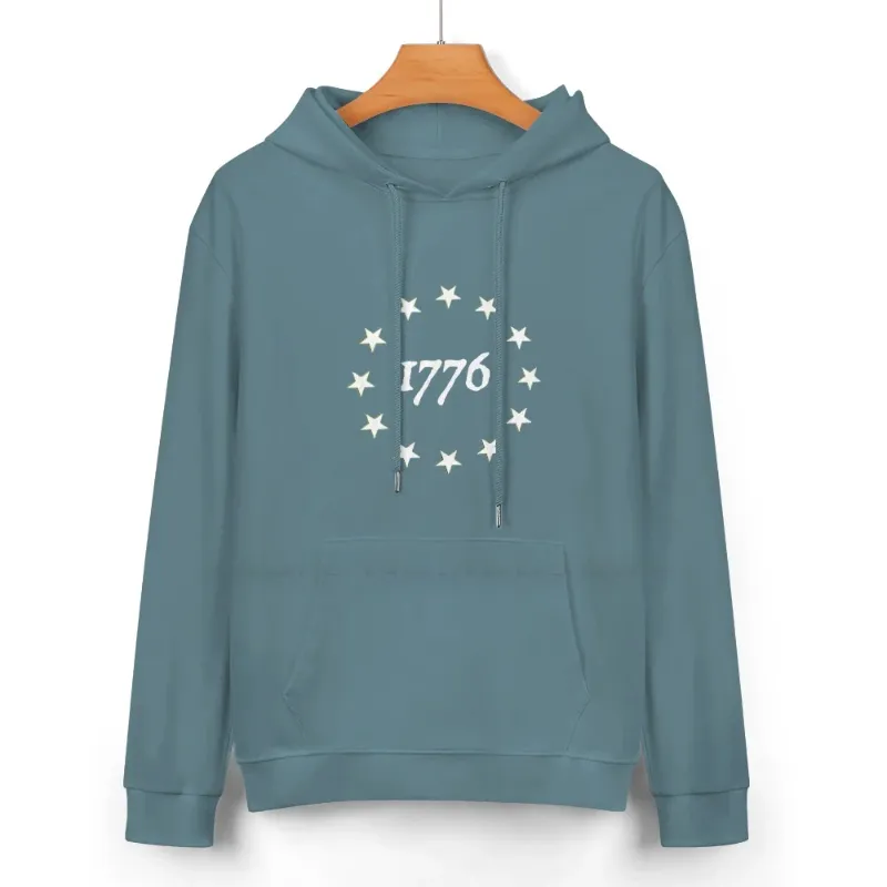 Hoodie-grijs blauw