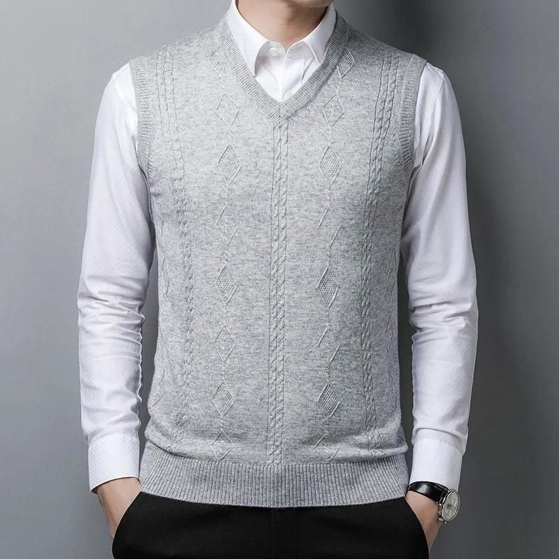 Gilet homme gris clair