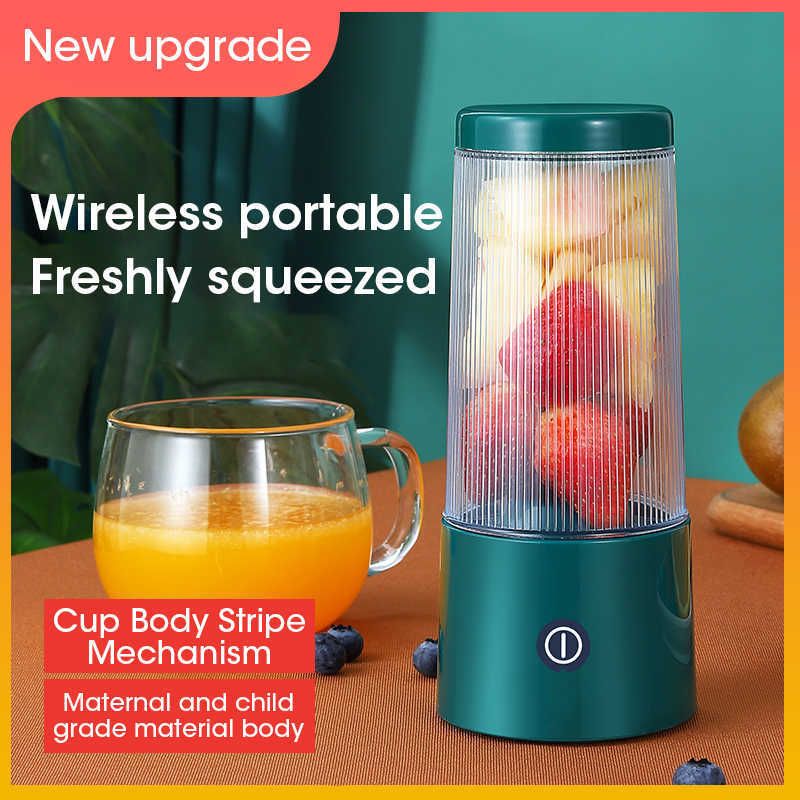 Portable Mini Wireless Blender Juicer: Get Freshly Squeezed