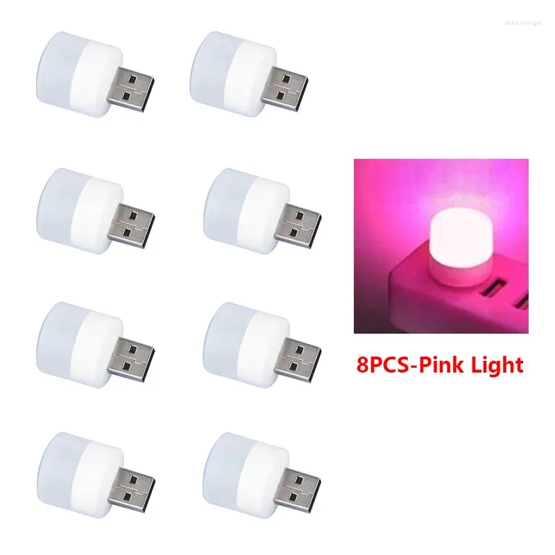 Pink light-8PCS
