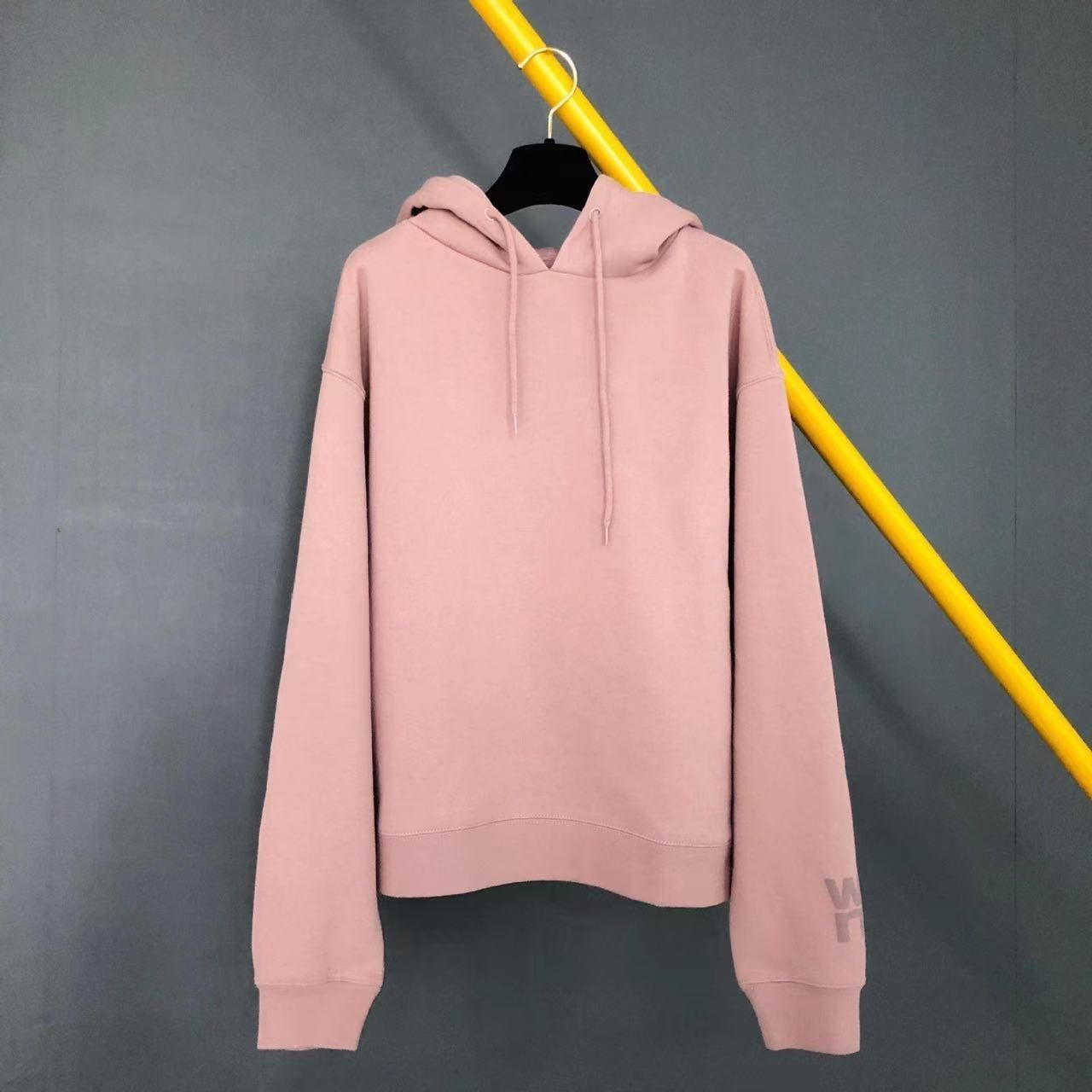 fade pink hoodie