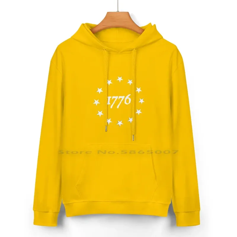 Hoodie-medium geel