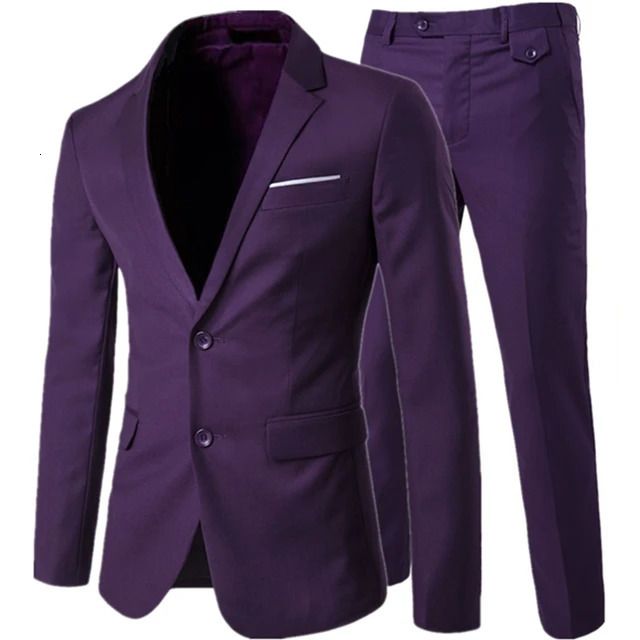 2 PCs Conjunto roxo