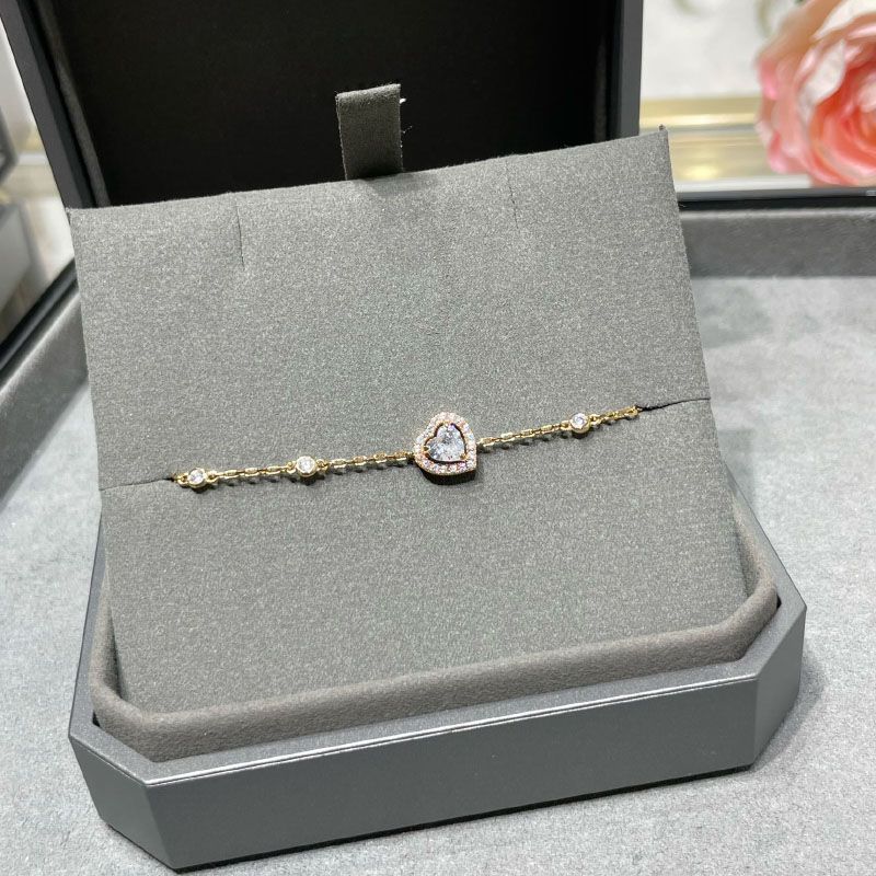 Bracelet rose or