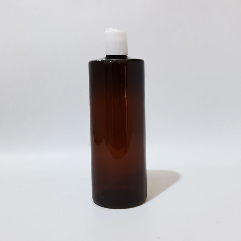 500ml Brown Bouteille en plastique blanc