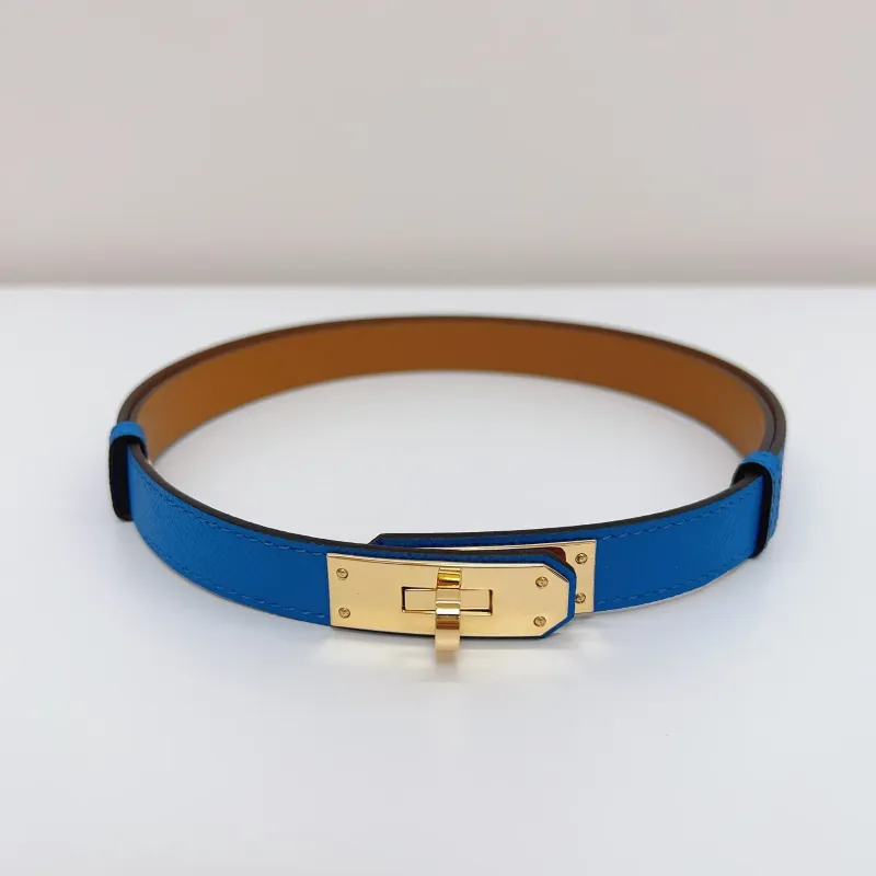 blue gold buckle