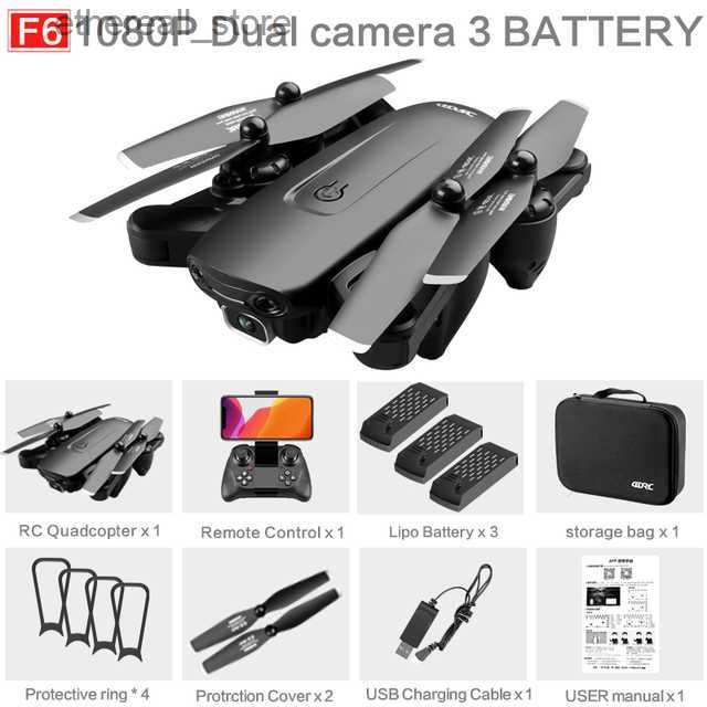 F6 1080P 3 -batteri