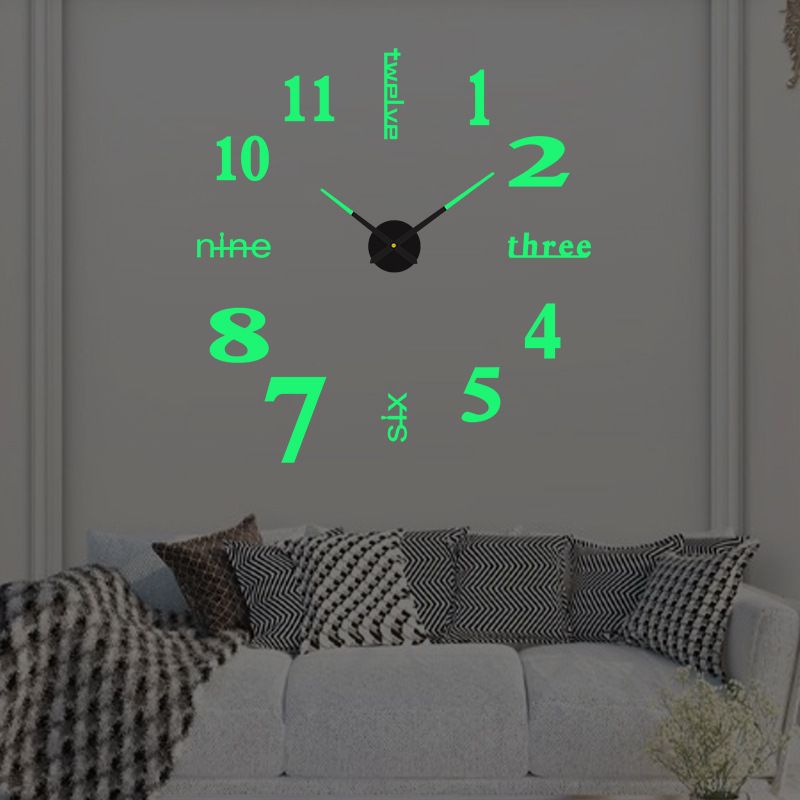 luminous clock 6