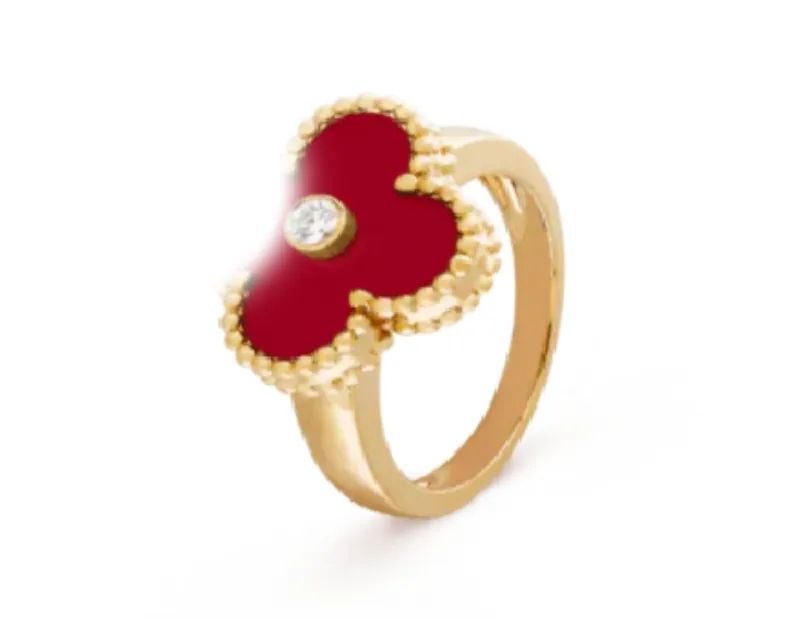 Clover Red (gold)