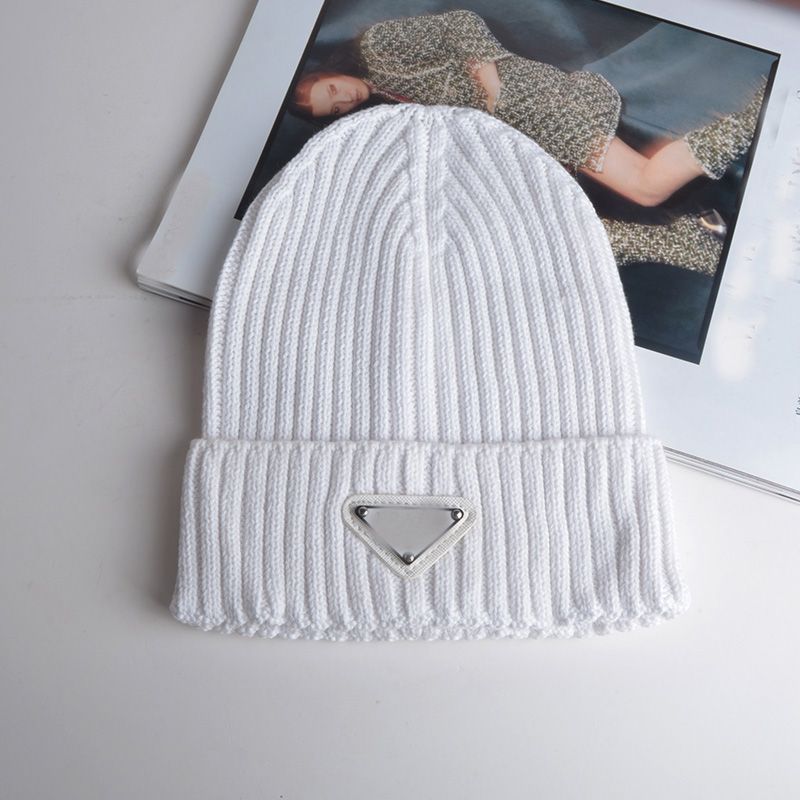 White--Knitted hat