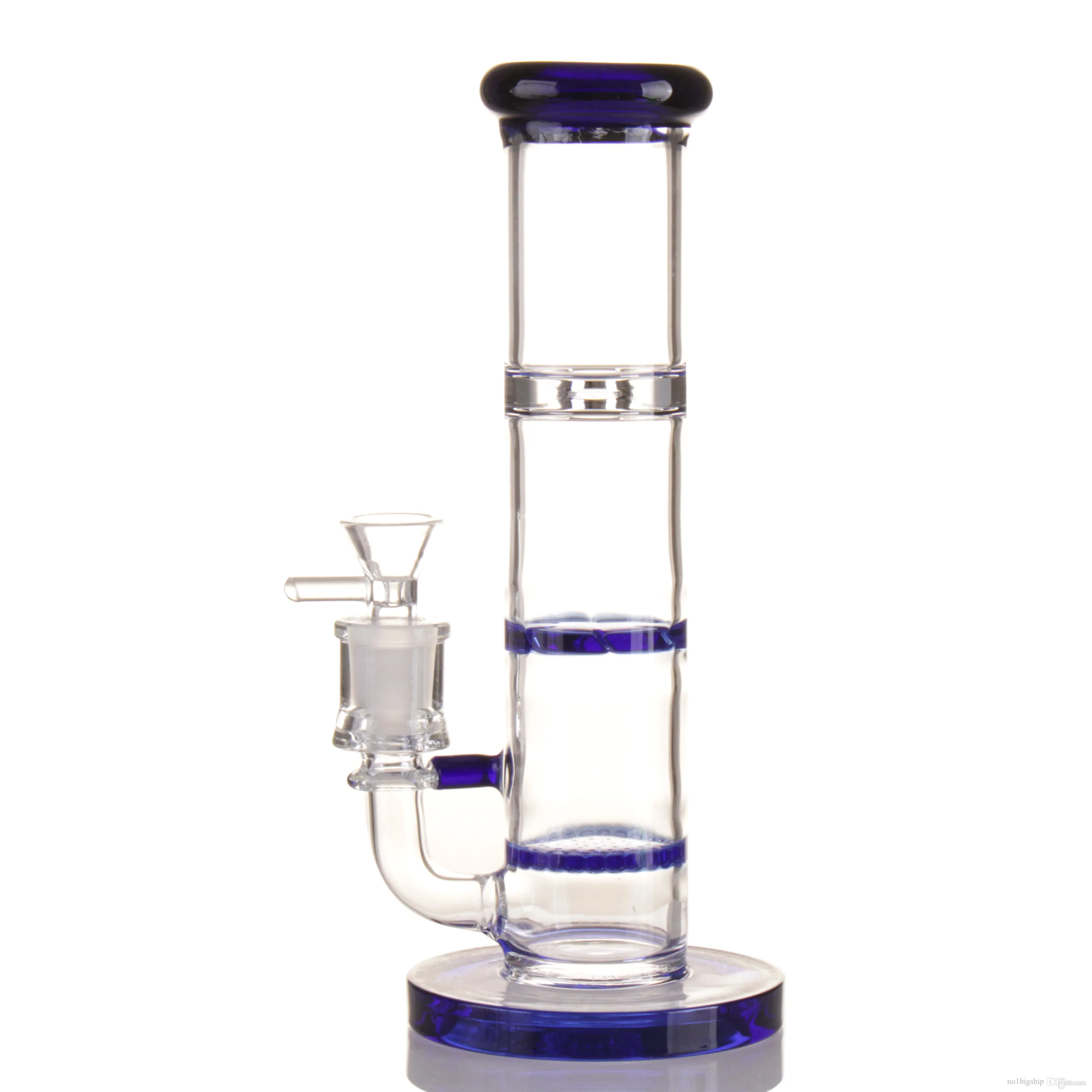 BLUE Glass Bong + Bowl