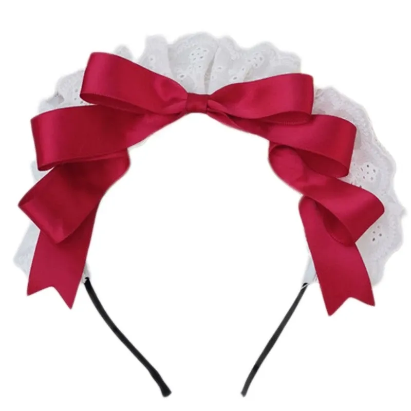 Wine Red Bow