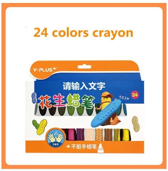 24 Colors Crayon