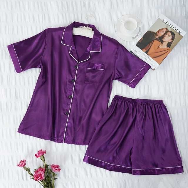 violet-manches courtes