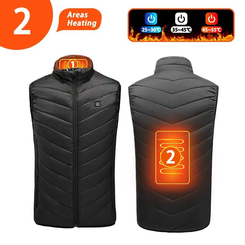 2 areas vest black