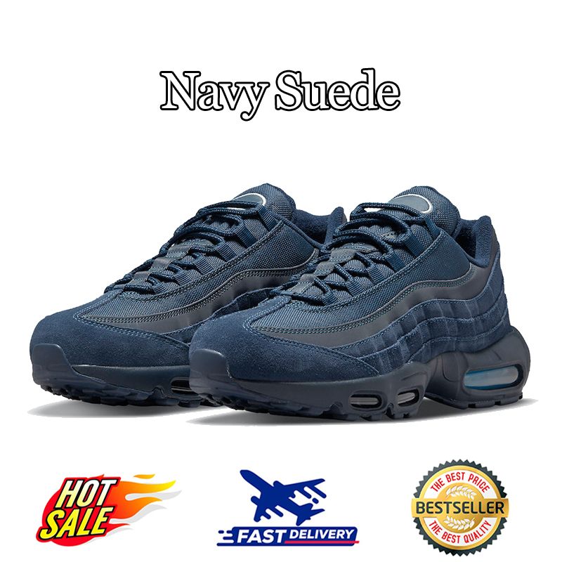 Navy Suede