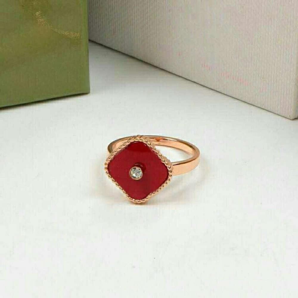 Rose Gold Red Agate