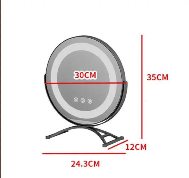 30 cm diameter (svart)
