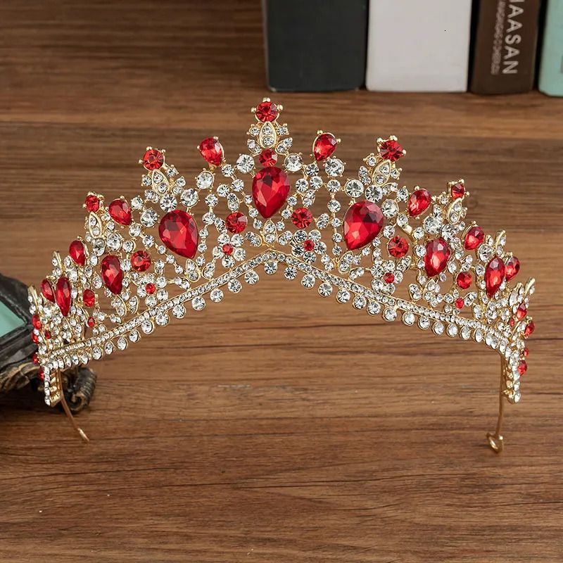 H001 Crown Gold Red