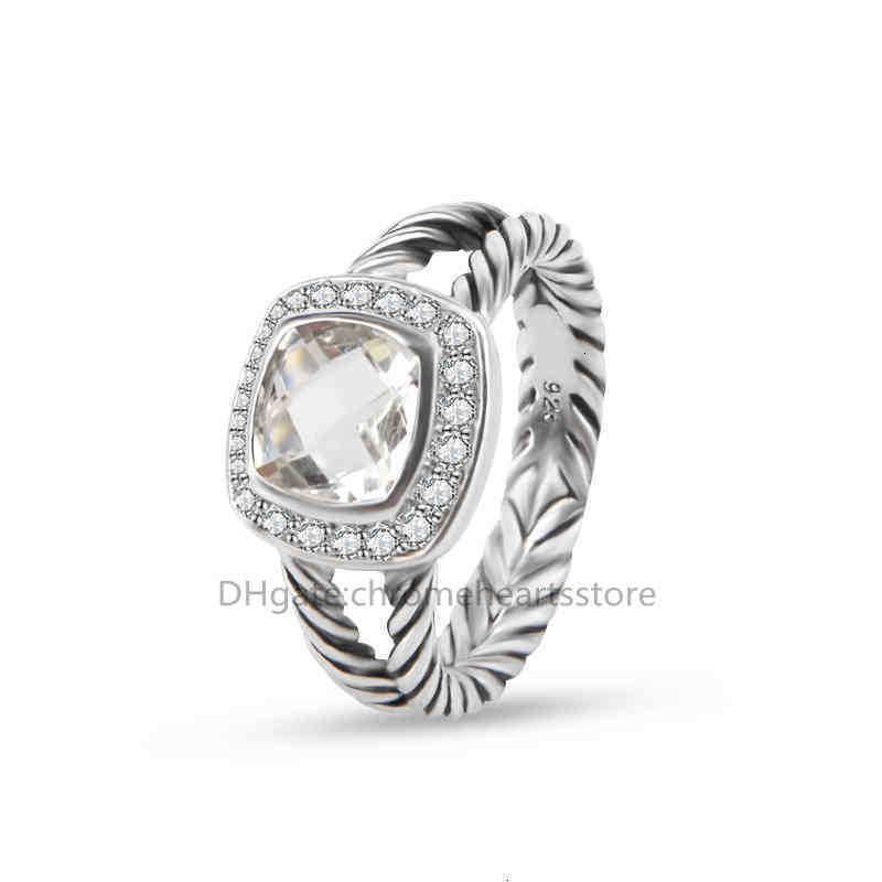 DYJZ-019 Белое кольцо с логотипом