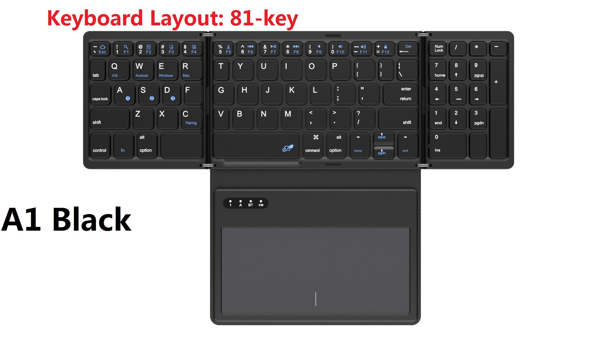 81-Key Black