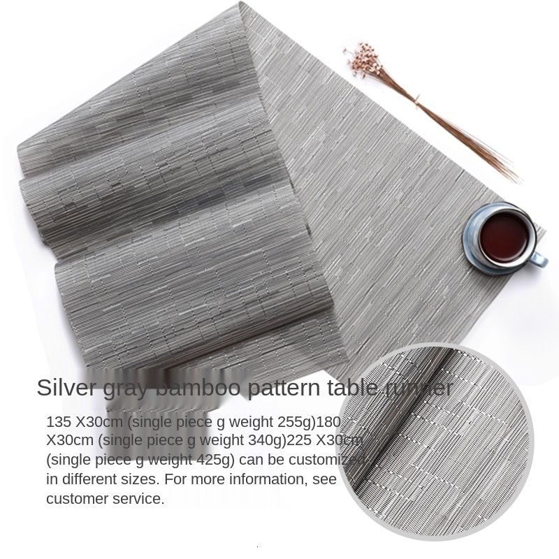 Silver Gray Bamboo-225x30cm