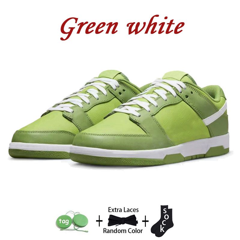 Green white