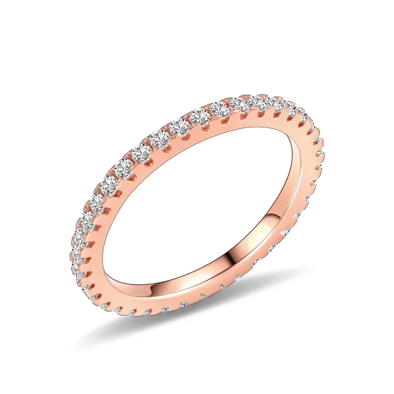 925 Sterling Silver China Rose Gold