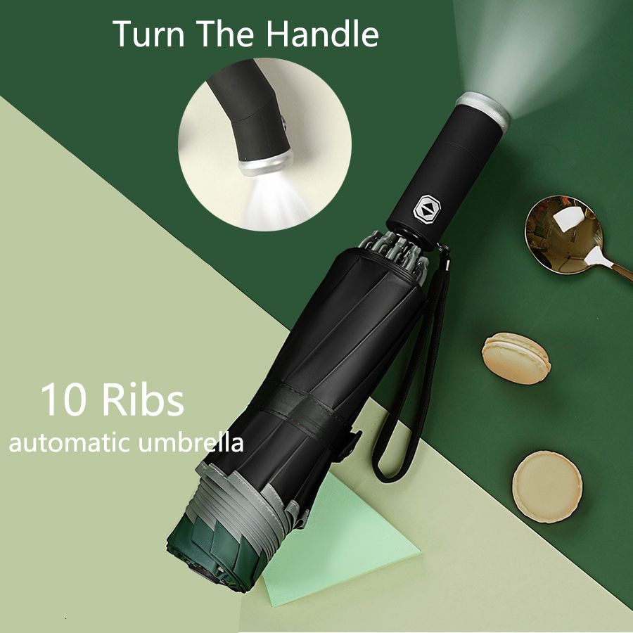 10 Ribs Led 2-green