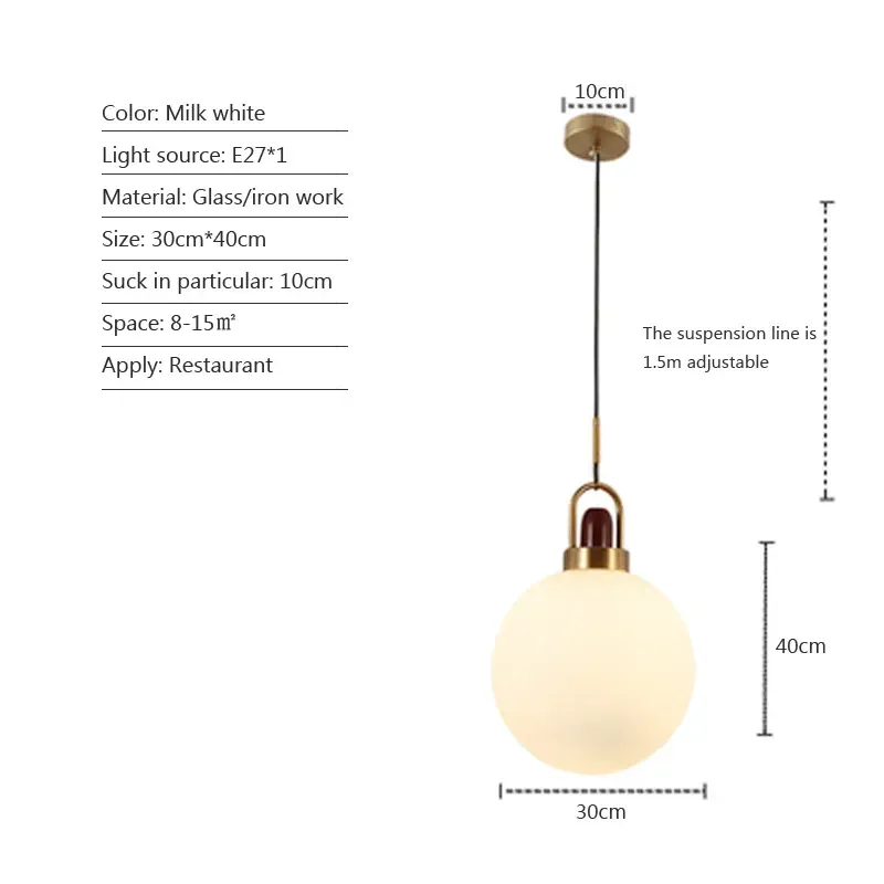 Utan glödlampa B30cm