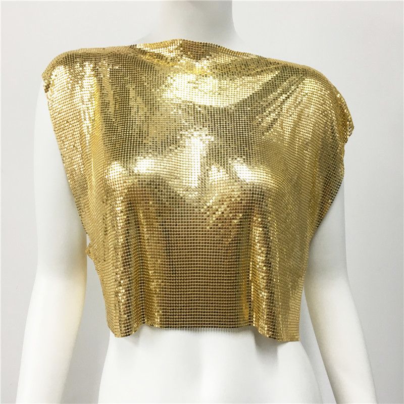 gold-slash neck