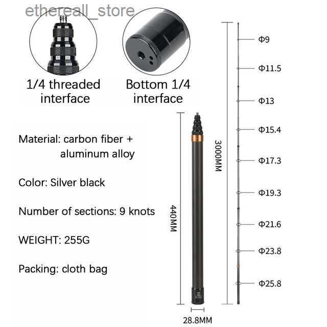 3m Golden Monopod