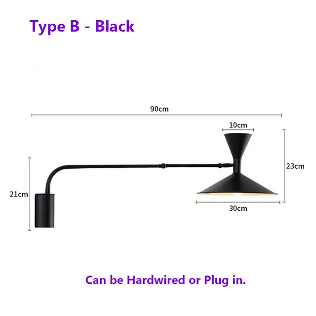 Type B - Zwart wit licht