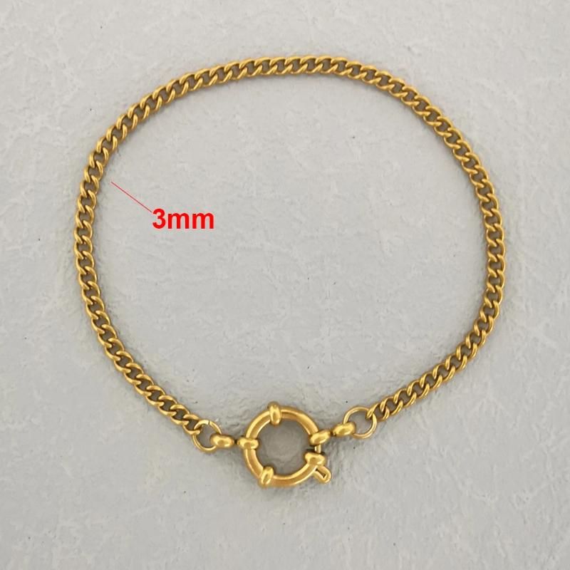 Armband 15cm Y0008 Gold