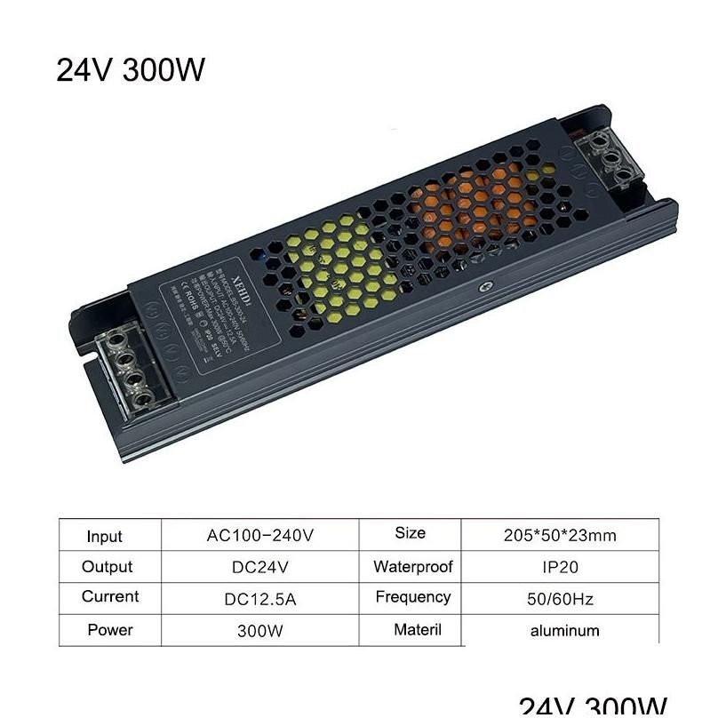 24V - 300W - 12,5A